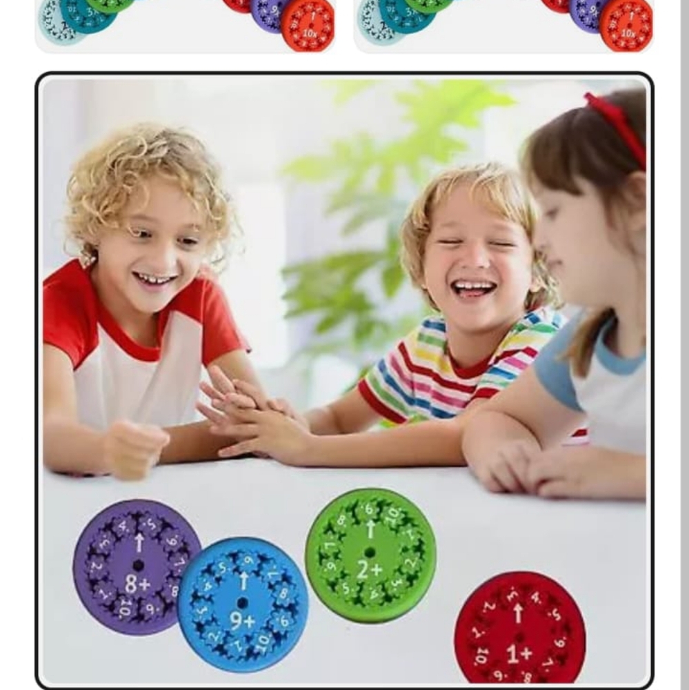 Math Fidget Spinners - Picture 2 of 2